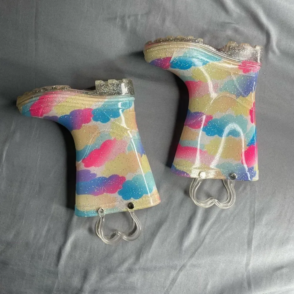 Magellan Outdoors Multicolor Glitter Boots
